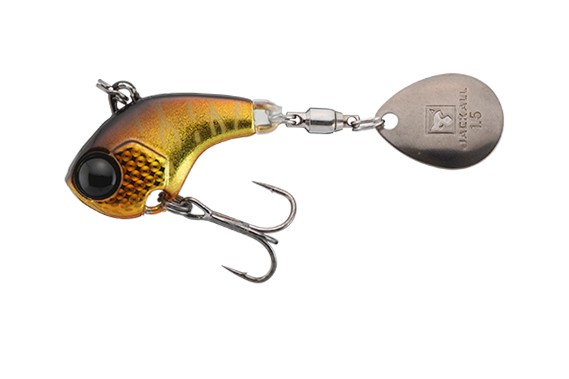 JACKALL DERACOUP FINE 3.5g SILVER POWDER GOLD & BLACK