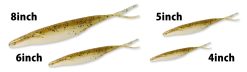 DEPS SAKAMATA SHAD 4" #20 WATERMELON PROBLUE – Bild 2