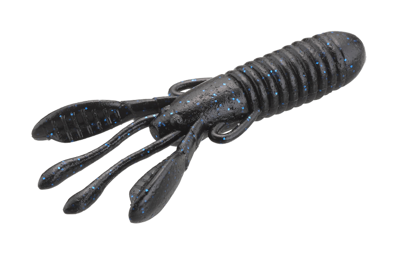 JACKALL Cover Craw 3" Black Blue Flake