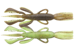 JACKALL PINE SHRIMP 3.5" AR Custom GREEN PUMPKIN/CHART