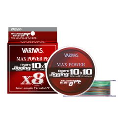 VARIVAS Jigging 10_10 Max Power PE X8 200M #1.2 24.1 lbs