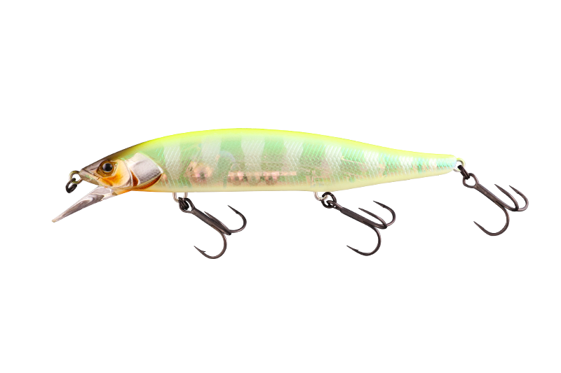JACKALL RV-MINNOW 110SP POL Chart Back Blue Gill