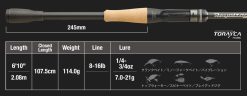 JACKALL REVOLTAGE II RV II-C610M/2 / 2 pieces – Bild 2