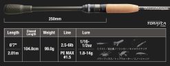 JACKALL REVOLTAGE II RV II-S67ML/2 / 2pieces – Bild 2