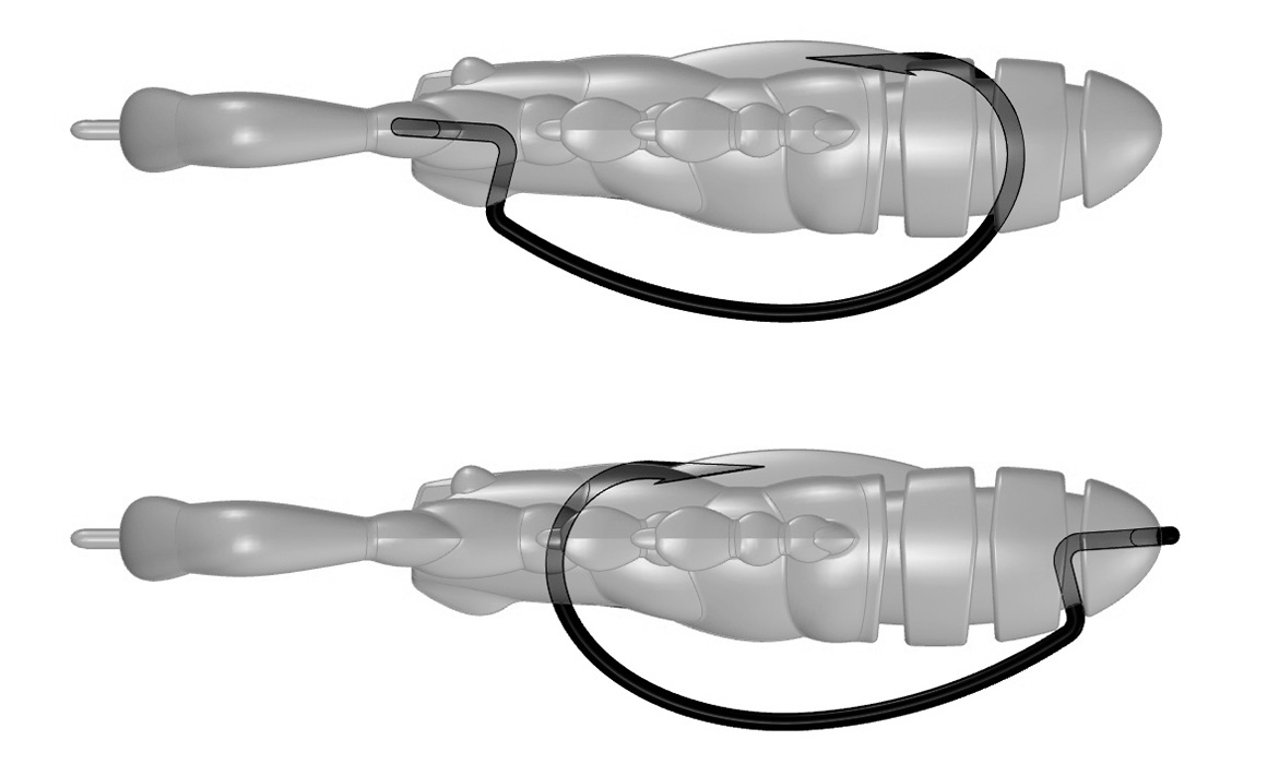 Evergreen CLAW MOTION 3" #33 GREENPUMPKIN BL – Bild 10