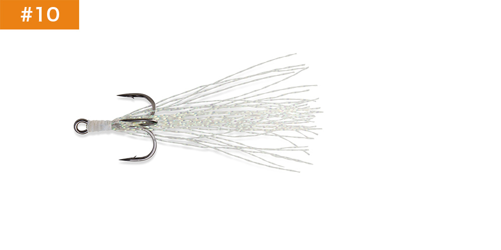 MEGABASS TINSEL HOOK #10
