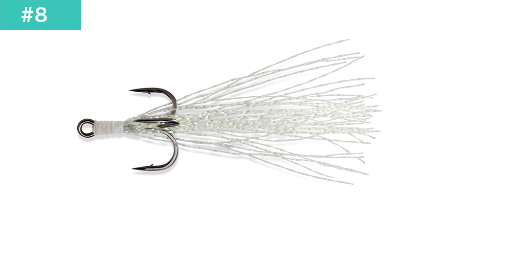 MEGABASS TINSEL HOOK #8