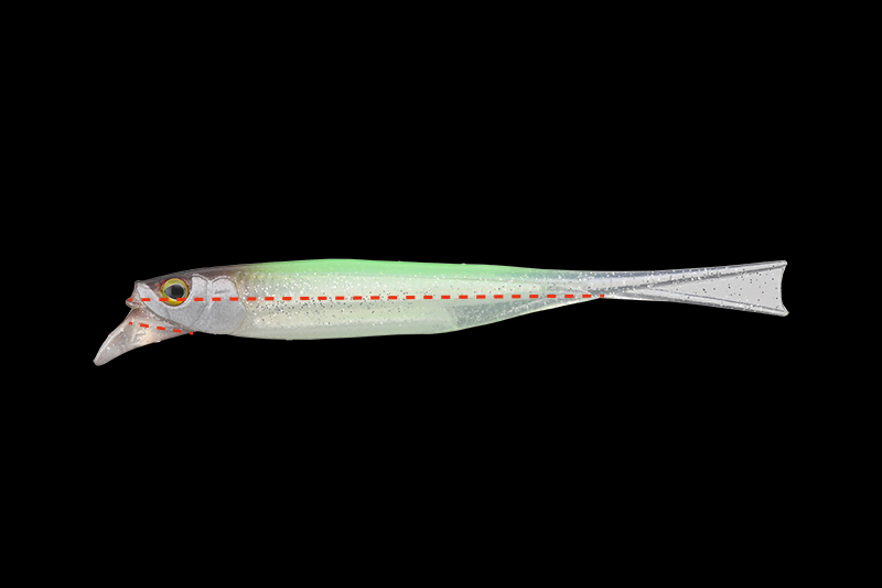 JACKALL DRIFTFRY 4.0 DARK THUNDER CLEAR BAIT – Bild 6
