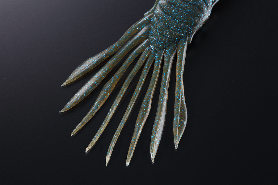 JACKALL DRIFT CRAB 45 DARK GREEN PUMPKIN BLUE FLAKE – Bild 5
