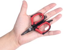 O.S.P Serrated Line Scissors Textured Gray – Bild 3