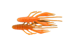 JACKALL WAVER SHRIMP 2.8" SALT BP ORANGE GOLD FLAKE