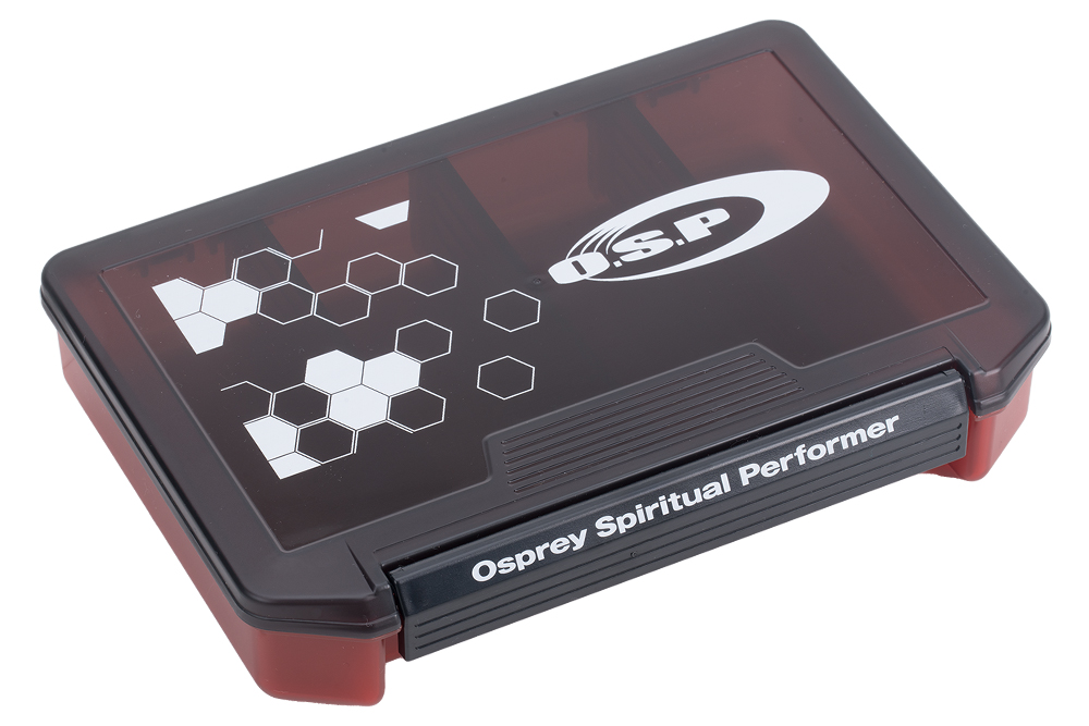 O.S.P Tool Case 3010NDM Box Black/Red/Clear
