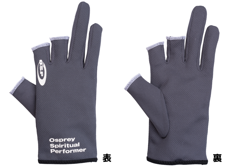 O.S.P. Breath Inner Gloves Gray (Print White) L