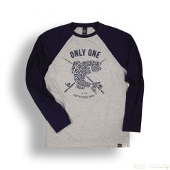 DUO Only One Shirt Long Navy/ Grey  XL